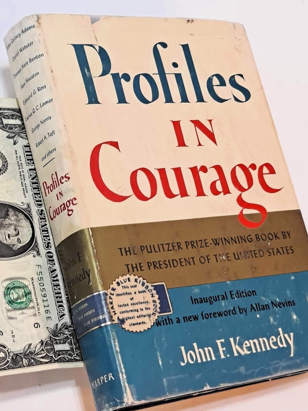 Profiles in Courage by John F. Kennedy (1961 HC/DJ Pulitzer Inaugural Edition)